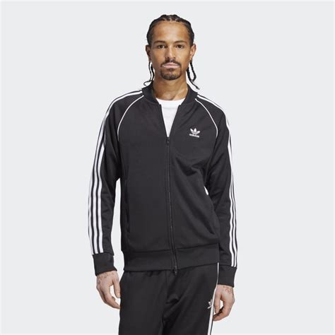 adidas sst steppjacke black herren|adidas Adicolor Classics SST Track Jacket .